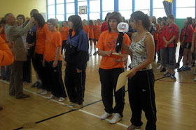 Juniorki ”ROLEK I” - Reszel odbiera medale za III miejsce