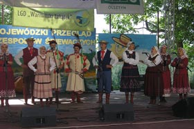XXIII Wojewódzki Przegląd Kapel i Zespołów Śpiewaczych w Jezioranach
