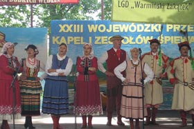 XXIII Wojewódzki Przegląd Kapel i Zespołów Śpiewaczych w Jezioranach