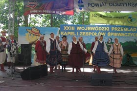 XXIII Wojewódzki Przegląd Kapel i Zespołów Śpiewaczych w Jezioranach