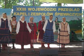 XXIII Wojewódzki Przegląd Kapel i Zespołów Śpiewaczych w Jezioranach
