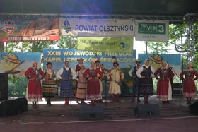 XXIII Wojewódzki Przegląd Kapel i Zespołów Śpiewaczych w Jezioranach