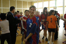 Wojewódzki Finał Szkolnego Związku Sportowego w piłce ręcznej dziewcząt