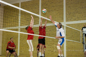 Turniej Piłki Siatkowej Samorządowców - Reszel 2008