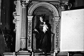Mały kościół przed rokiem 1992
