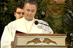 Niedzielna msza święta z okazji uroczystości Świętej Rodziny