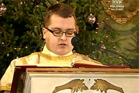 Niedzielna msza święta z okazji uroczystości Świętej Rodziny