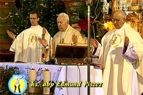 Niedzielna msza święta z okazji uroczystości Świętej Rodziny