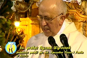 Niedzielna msza święta z okazji uroczystości Świętej Rodziny