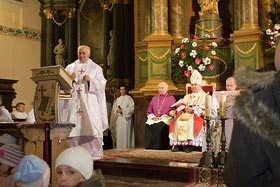 Intronizacja obrazu Jezusa Miłosiernego