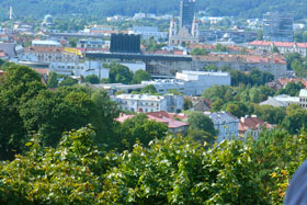 Panorama Wilna ze Wzgórza Trzech Krzyży