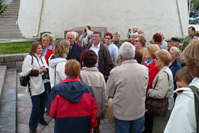 grupa pielgrzymów