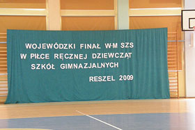 Finał Szkolnego Związku Sportowego w piłce ręcznej dziewcząt