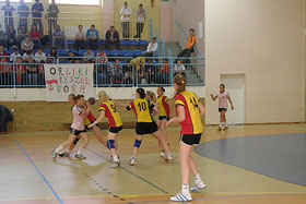 Finał Szkolnego Związku Sportowego w piłce ręcznej dziewcząt