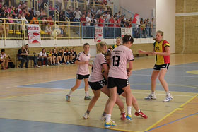 Finał Szkolnego Związku Sportowego w piłce ręcznej dziewcząt