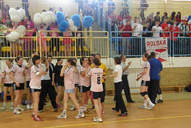 Finał Szkolnego Związku Sportowego w piłce ręcznej dziewcząt
