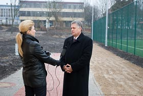 Uroczyste otwarcie kompleksu sportowego - –ORLIK 2012”.