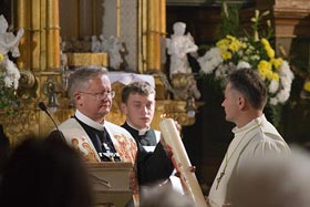 Uroczystość zakończenia Misji Świętych w parafii Św. Piotra i Pawła w Reszlu - 20 września 2009 r.