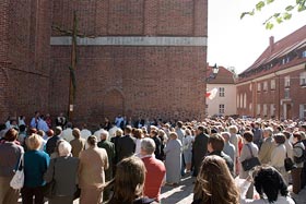 Uroczystość zakończenia Misji Świętych w parafii Św. Piotra i Pawła w Reszlu - 20 września 2009 r.