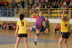 Wojewódzki Finał Szkolnego Związku Sportowego w piłce ręcznej dziewcząt