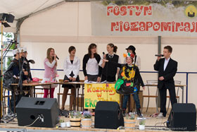 III Reszelskie Święto Niezapominajki - kabaret Gimnazjum nr 1
