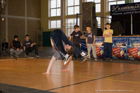 Break dance w wykonaniu najmłodszych