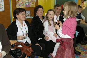 Świeto Babci i Dziadka w grupie starszaków