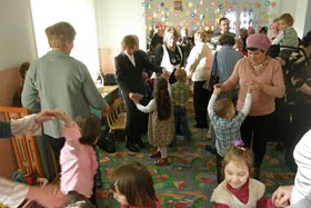 Świeto Babci i Dziadka w grupie maluchów
