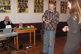 metodą SLS zainteresował się Robert Lesiński dziennikarz radia Olsztyn