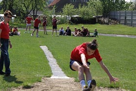 Mistrzostwa powiatu w LA szkół gimnazjalnych