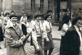 Młodzież z Technikum Rolniczego