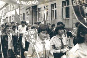 Młodzież z Technikum Rolniczego