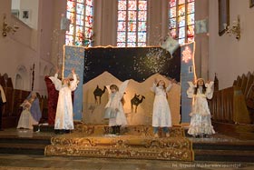 Zespół teatralny ”Wietrzyki” na XIII Festiwalu Jasełek