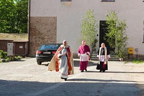 uroczyste wprowadzenie Księdza Arcybiskupa do świątyni