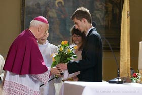 powitanie przez młodzież
