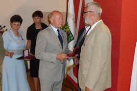 Medal Honorowy Zasłużonym Reszel-Przedsiębiorstwo Wodociągów i Kanalizacji Sp. z o.o. w Reszlu