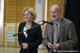 Patroni honorowi przedsięwzięcia: Pani Alicja Szarzyńska, Pan Leszek Jurys.