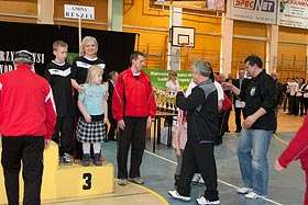 Rodzina Jałoszewskich na podium