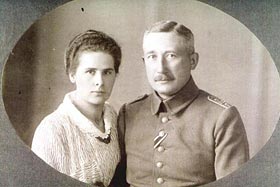 Małżeństwo Dorsch, w domu których miał swoją kwaterę Hindenburg