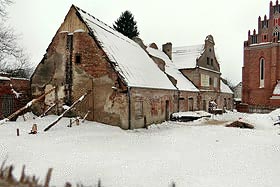 Przerwa zimowa w remoncie Starej Plebanii,20 lutego 2013