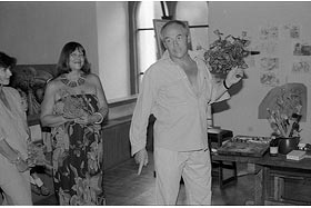 Franciszek Starowieyski w Galerii Zamek